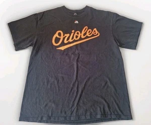 Chris “Crush” Davis T-Shirt Mens Small XL Black Baltimore Orioles Majestic - Picture 1 of 12