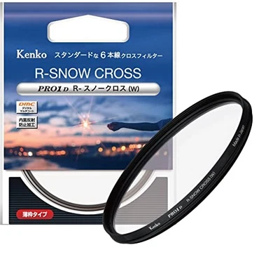 Kenko Cross Filter PRO1D R-Snow Cross W 72mm 6-Piece Cross Effect Filter Thin - Image 1 of 4