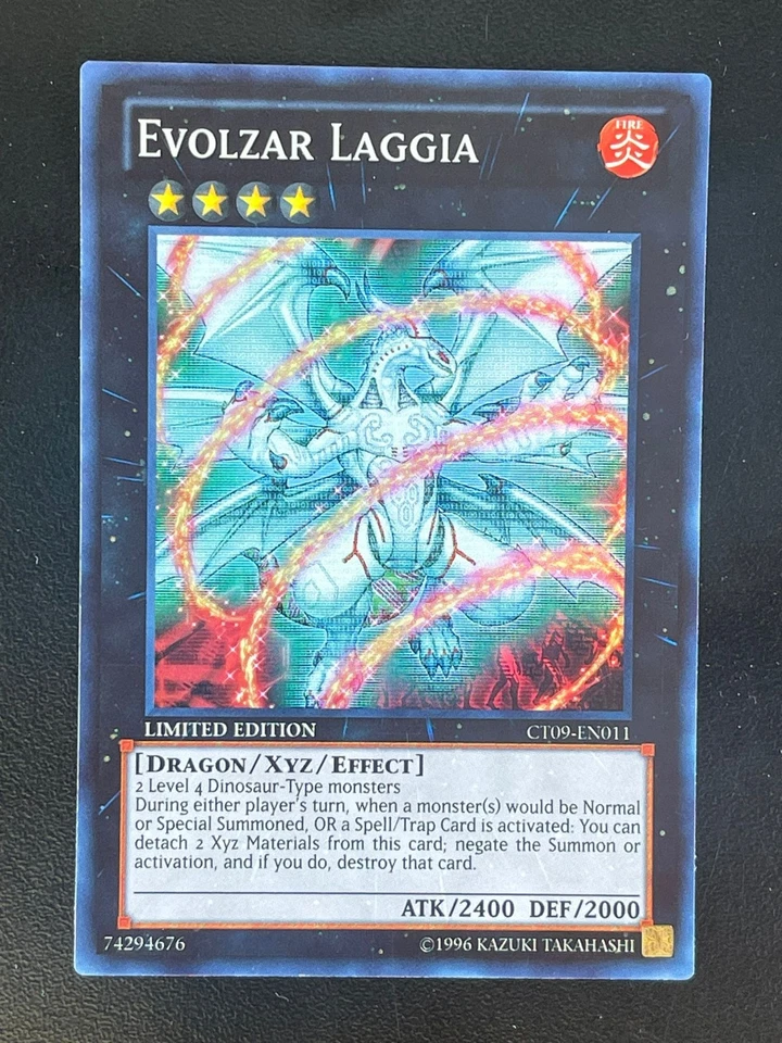 Evolzar Laggia CT09-EN011 Super Rare Englisch NM YUGIOH - Bild 1 von 1