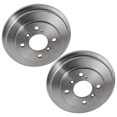 Brake Drums Set of 2 Front or Rear for Ford Fiesta 2011-2019 Pair - Image 1 of 4