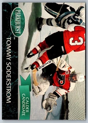 1992 Parkhurst Tommy Soderstrom #367 Philadelphia Flyers Hockey Card - Image 1 of 2