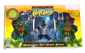 Tmnt Shredders revenge playmates 3 action figure 3 Box set Leonardo Donatello - Picture 1 of 3