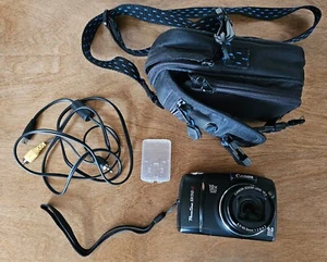 Canon PowerShot SX 110 IS 10x Optical Zoom + 4G SD, Padded Case, Cable, LensKit - Picture 1 of 6