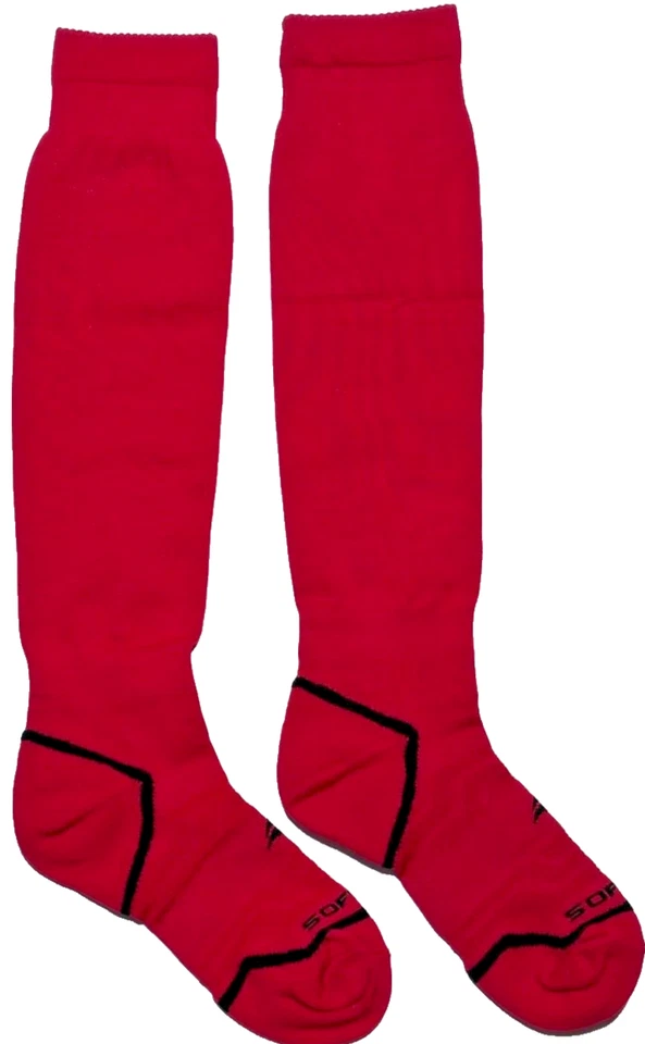 Suela de sofá, hasta la rodilla, All Sport Select, paquete de 2 calcetines rojos de equipo talla: para hombre 10-12,5 Foto 1 de 4