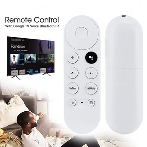 New Replacement For Chromecast With Google TV Voice Bluetooth IR Remote Control - Picture 1 of 13