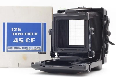Rare in Box  [UNUSED : New Bellows] Toyo Field 45CF 4x5 Light Weight Body  JAPAN - Image 1 of 4