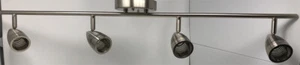 4-Light Brushed Nickel 34 inch Track Lighting - Free Shipping NO TARIFFS - Picture 1 of 3