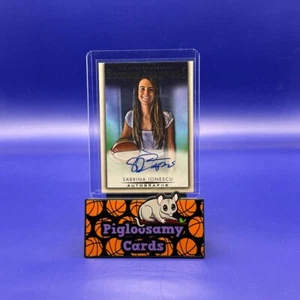 Sabrina Ionescu 2021 Upper Deck Goodwin Champions On Card Auto - Picture 1 of 2