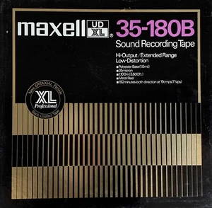 Maxell UDXL Reel Tape, LP, 10" Metal Reel, 3600 ft. - Picture 1 of 3
