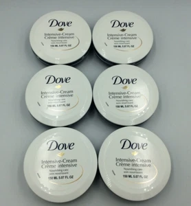 Dove Intensive Body Cream Moisturizer Skin Care, 5.07 fl oz, LOT OF 6 - Picture 1 of 3