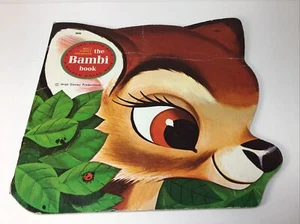 Vintage Golden Shape Books 1966 Disney's The Bambi Book in Good Condition. - Picture 1 of 6