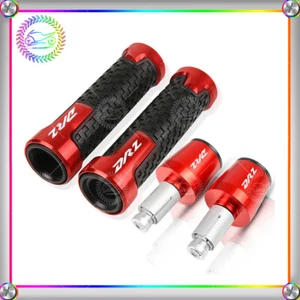 CNC Fits SUZUKI DRZ 125 250 400S 400SM Motorcycle Handlebar Grips + End Plug - Foto 1 di 8