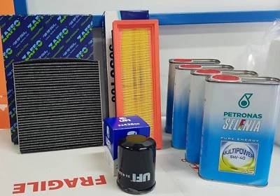 KIT TAGLIANDO LANCIA YPSILON 312 1.2 GPL 3 FILTRI UFI 4 LT SELENIA MULTIPOWER  - Immagine 1 di 2