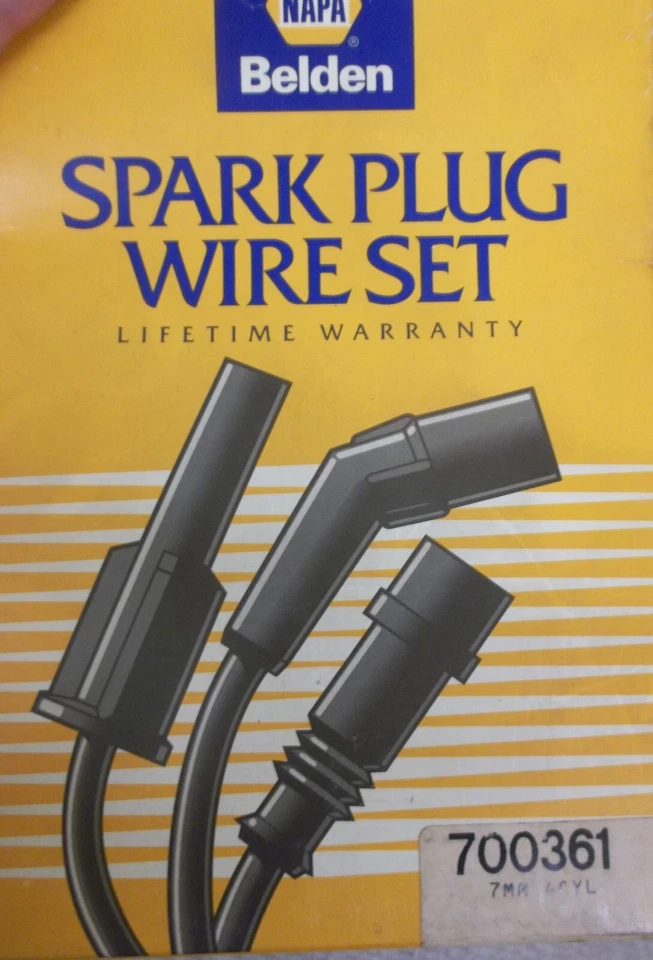Ignition Spark Plug Wire Set - NAPA/Belden 700361 fits Peugeot 505 - Image 1 of 1