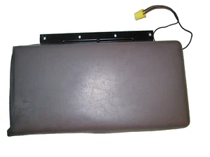 1984-1989 CORVETTE C4 CONSOLE LID COVER & BACKING PLATE & HINGE (NICE) - Picture 1 of 14