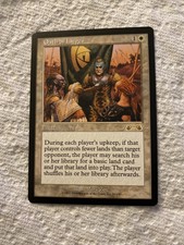 1x Oath of Lieges, MTG Exodus,  Magic The Gathering Mint Condition With Sleeve