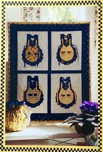 That's My Sister's Design Quilt Pattern  APRON WALLHANGING 20" x 24" Unique!  - Picture 1 of 4