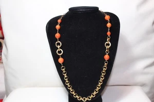 Collana con catena color oro e pietra agata made in Italy gioielli - Foto 1 di 1