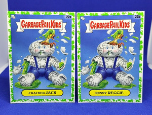 2020 Garbage Pail 35th Anniversary Cracked Jack 22a - Runny Reggie 22b - Green