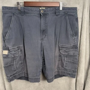 Redhead Casual Cargo Shorts Mens 38 Black Cotton Performance Zip Fly Relaxed Fit - Picture 1 of 9