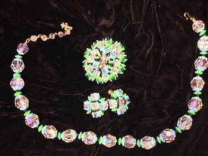 Vendome necklace, earrings and broach - Picture 1 of 8