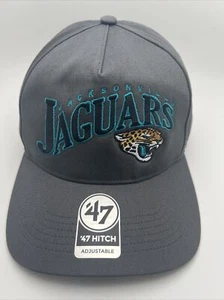 Jacksonville Jaguars '47 Men's Roscoe Hitch Adjustable Strapback Hat NWT GR41 - Picture 1 of 7