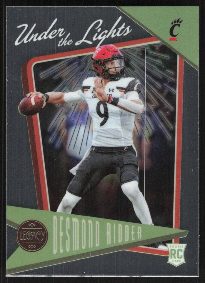 Desmond Ridder 2022 Panini Legacy Under the Lights # UL-3 RC Atlanta Falcons - Image 1 of 2