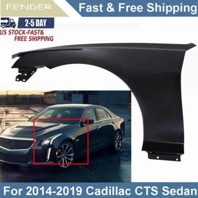 Fender 84054144 For 2014 2015 2016 2017 2018 2019 Cadillac CTS Front Left Side - Изображение 1 из 4