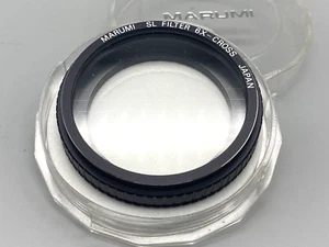 Marumi SL 6X-Cross Filter; fits 49mm thread; with protective case; Excellent - Picture 1 of 2