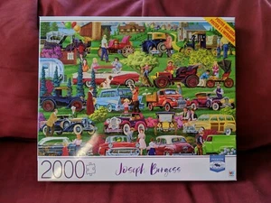 NEW 2000 Piece Jigsaw Puzzle Joseph Burgess Antique Car Show - Picture 1 of 4