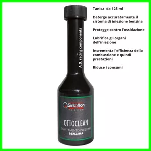 Additivo pulizia iniettori sistema iniezione benzina ottoclean sintoflon 125 ml - Imagen 1 de 1
