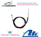Handbrake Cable Pair Rear 243727 10682 Ate 2Pcs New Oe Replacement