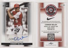 2018 Leaf Metal Perfect Game All-American Classic Black /4 Connor Walsh Auto