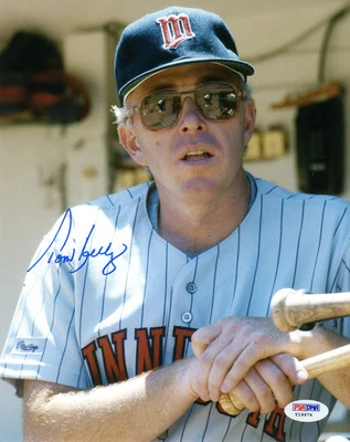 TOM KELLY SIGNED AUTOGRAPHED 8x10 PHOTO TWINS WORLD SERIES MANAGER PSA/DNA - Image 1 of 2