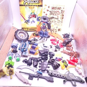 Hasbro Xevoz Battling Figure Lot Figures Parts Pieces Weapons - Picture 1 of 9