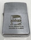 1958 Zippo Lighter Lo Blast Economite Ember Glo Metal Products Co Chicago IL