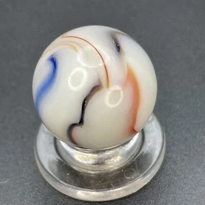 Peltier Liberty Marble Peltier Swirling Liberty Marble Vintage Marbles 0.669” - Picture 1 of 12