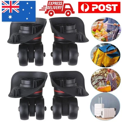 4Pcs Replacement Luggage/ Suitcase Spare Swivel Wheel 360° Spinner AU STOCK - image 1 of 4