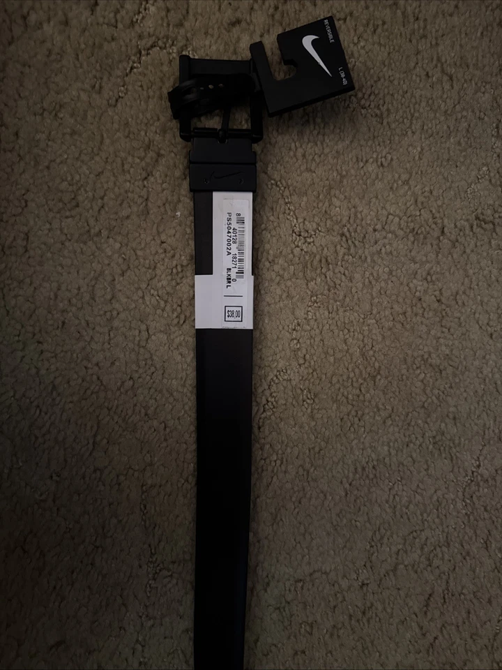 Nike Reversible Belt - Mens Size L Black/Brown