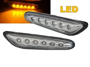 SIDE DIRECTION CHROME LED fits BMW E46 / E60 / E87 / E90 1998-2007 - Picture 1 of 3