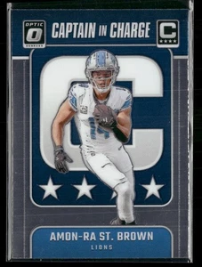 Donruss Optic #5 2024 Amon-Ra St. Brown Capitán a cargo Detroit Lions - Imagen 1 de 2