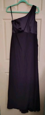 Totalmente Nuevo Después del Sexo Púrpura Talla 10 100% Poliéster Un Hombro Formal/Boda Foto 1 de 4