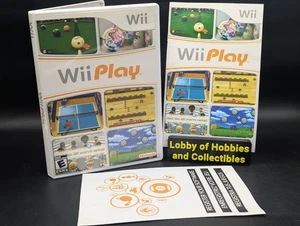 Wii Play (Nintendo Wii) CIB - Disco en muy buen estado - Estuche impecable - Garantía - Probado - Imagen 1 de 5