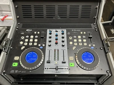Sirus Pro CXD 6000 DJ Mediaplayer Mixer CD MP3 USB SD Flight Cased Ready To Use - Bild 1 von 4