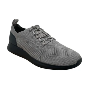 Mens Johnston & Murphy Amherst U-Throat Shoes - Gray Knit, Size 11.5 US [25-9398 - Picture 1 of 8