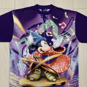 Rare Japanese-Made Disney Sea Old Big Design T-Shirt - Picture 1 of 8
