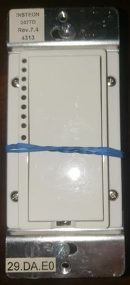 INSTEON Model 2477D Dimmer (White) 15amps With Quick Guide O/B (SCE 30y47) - Image 1 of 4