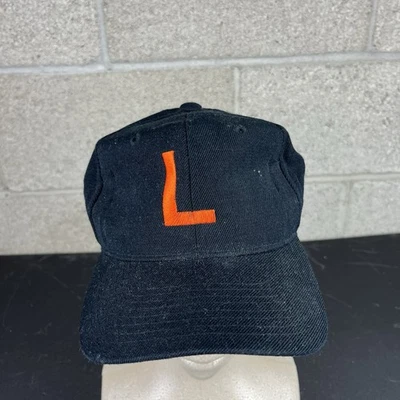 Sombrero Vintage “L” Adulto Talla 7 1/4 Negro Mezcla Lana Ajustado Coliseo Usado Foto 1 de 4