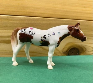 Custom Breyer Stablemate G4 Quarter Horse With Whimsical Cartoon Design - Picture 1 of 3