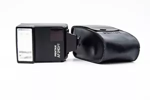 Flash TTL montado en zapata Pentax AF240FT para cámaras Pentax AF, bolsa en excelente estado - Imagen 1 de 5